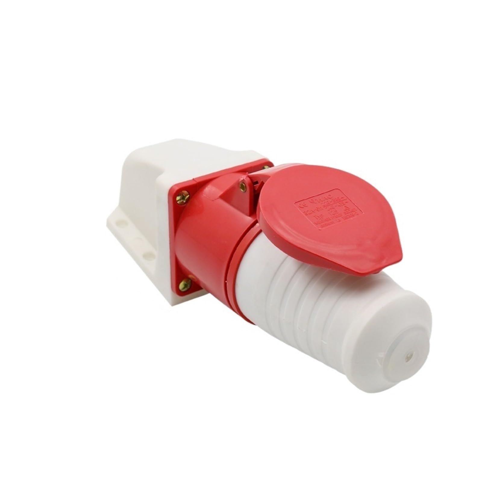 Toma aviación industrial 32A estanca conector 5 polos exterior