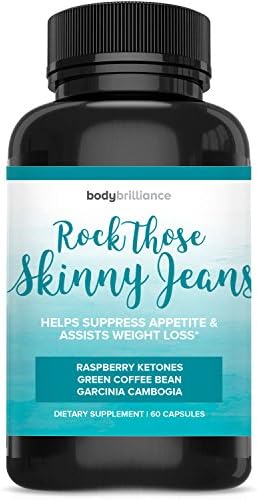 Rock Those Skinny Jeans - Most Effective Weight Loss Supplement Blend – Raspberry Ketones, Green Coffee Beans, Garcinia Cambogia