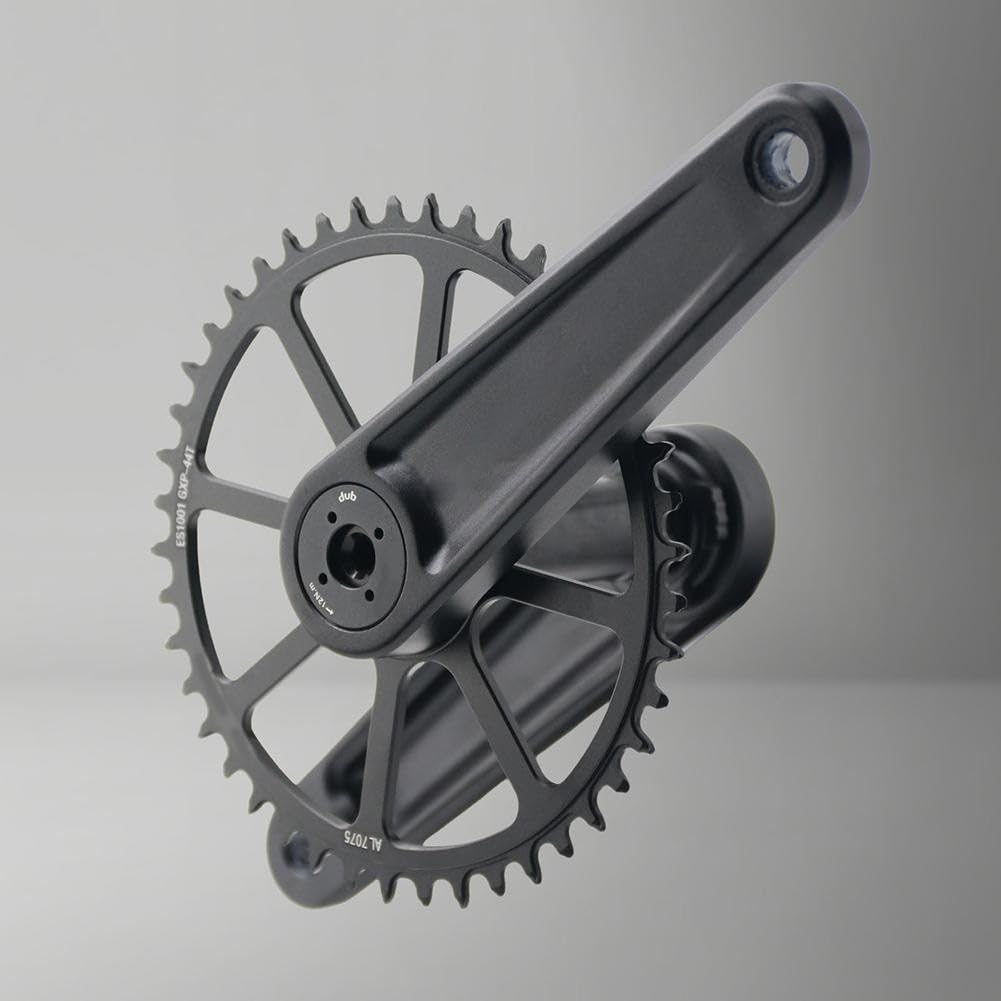 Lega di alluminio 3-Bolt Road per la guarnitura della bici 170mm con corona stretta larga 40-48T e movimento centrale 8-12 velocità