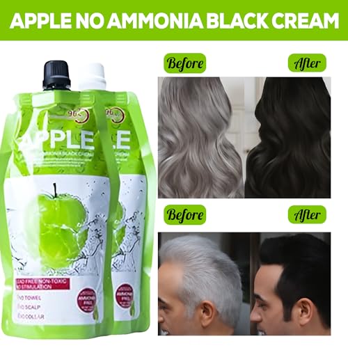 Maani Essence MOKERU Crema Tinte para Cabello Negro 500ml x2 miniatura 3