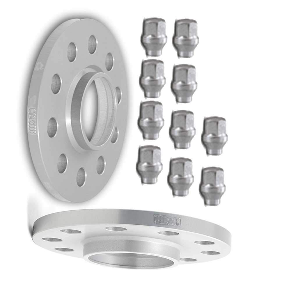 H&R 9mm Spurverbreiterung Spurplatte 5-Loch 108mm LK Kompatibel mit FORD MONDEO IV Turnier BA7 Mondeo V Kombi CF FOCUS III Focus Mk4 Turnier HP Kuga Mk3
