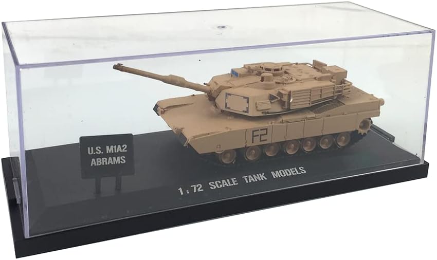 TOUCAN RC HOBBY Henglong 1/72 Plastic U.S. Abrams M1A2 Tank 3918 Static Model Without Remote Control System for 14 yr