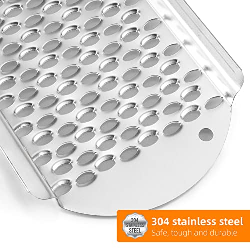 12 Pcs Universal Foot Grater For Dead Skin, Stainless Steel Metal Foot Files Replacements, Callus Remover For Feet, Professional Foot Rasp, Sharp & Durable #TOP2