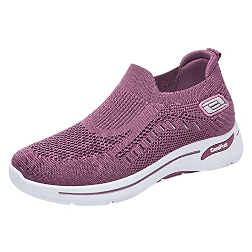 Zapatillas deportivas para mujer, zapatillas de deporte, zapatillas de correr, zapatillas suaves para mujer, coloridas, tirolesas con zapatillas, zapatillas de color azul claro, traje de zapatillas,