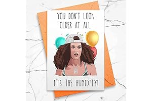Monica Birthday Card - &#x27;It&#x27;s The Humidity&#x27; Funny Birthday, Birthday Card, Happy Birthday, Birthday Humor