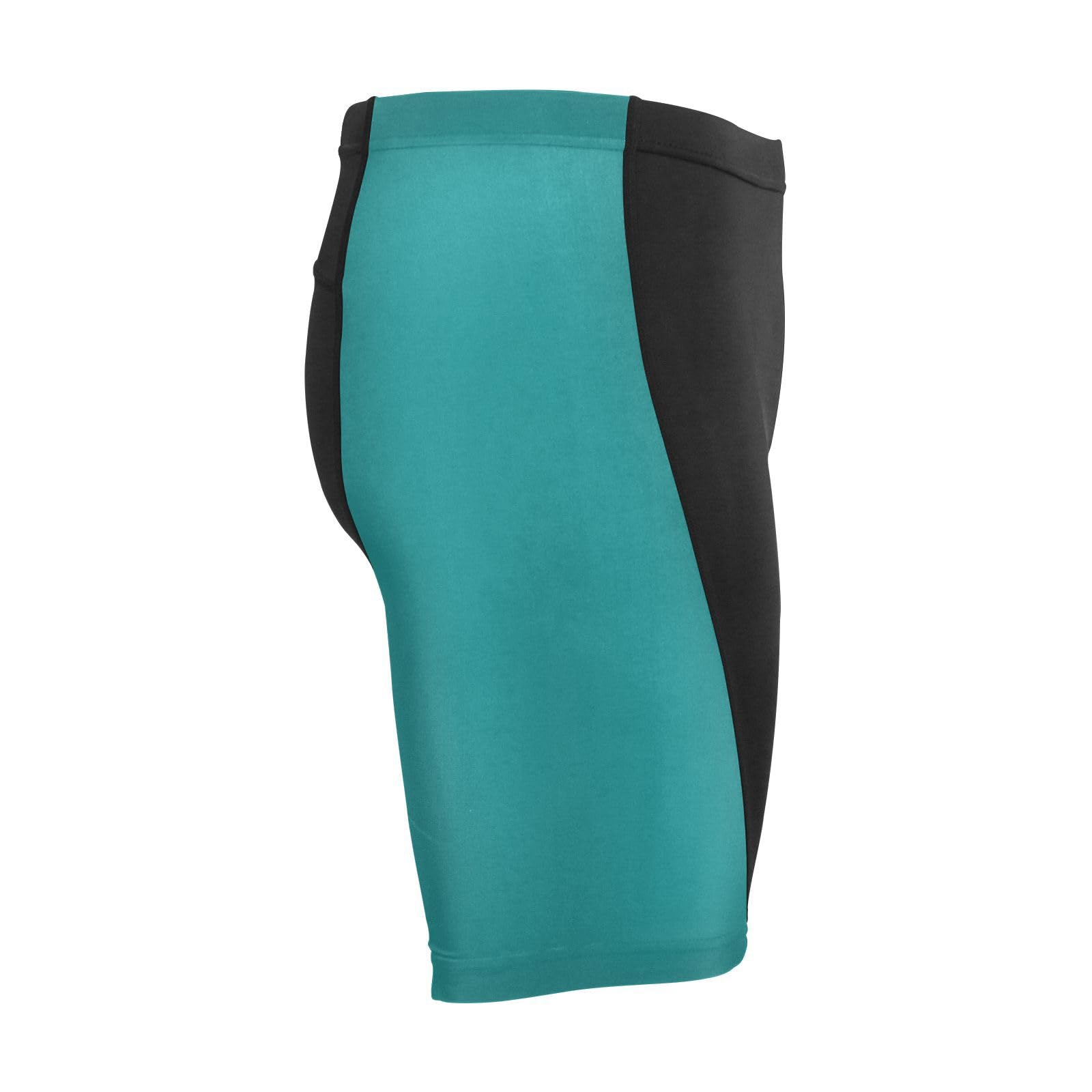 Men's Padded Bicycle Short, Cycling Shorts, Breathable, Moisture-Absorbent and Sweat-Wicking Dark Cyan