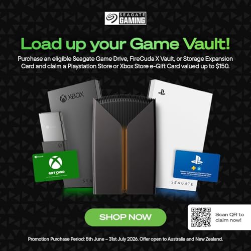 Image of Seagate Game Drive for PlayStation Consoles 2 TB External Hard Drive - USB 3.2 Gen 1, Officially-Licensed (STLV2000101)