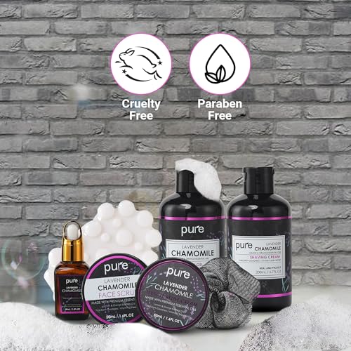 Lavender Bath Spa Gift Set for Men Women and Couples! Best Spa Set for Birthday Valentines Gift (8 PC) - Image 5