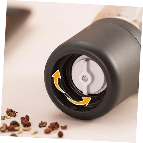 Miniatura 7 de jojofuny Molinillo de pimienta manual 2 unids pimienta manual de pimienta comino botella de vidrio trituradora de pimienta salero de vidrio abrader