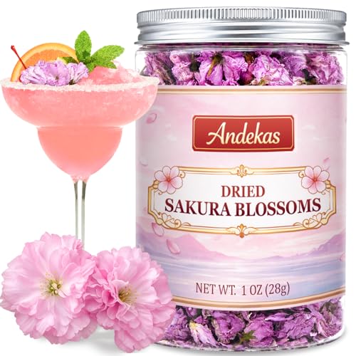 400+ Pcs Dried Sakura Blossoms, Edible Flowers For Tea And Baking