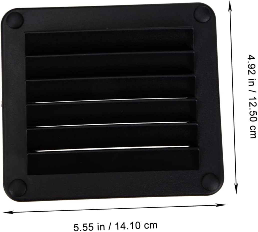 BESPORTBLE 2pcs Boat Vent Cover Rv Vent Air Conditioner Accessories Carassosories Bathroom Ventilation Cover Metal