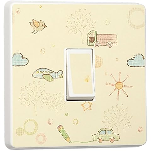 Car Truck Plane Light Switch Cover Sticker Cover