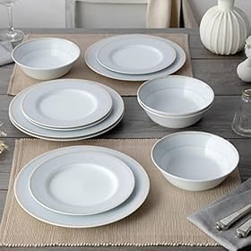 Elevate Your Dining Experience: Buy the Noritake Linen Road 12-Piece Set in Elegant White Today – Noritake
