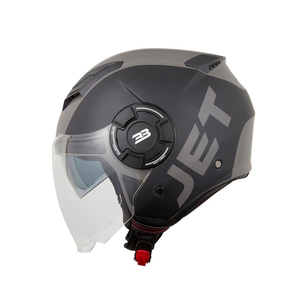 KSK Casque Jet DS 33 BLACK Bleu