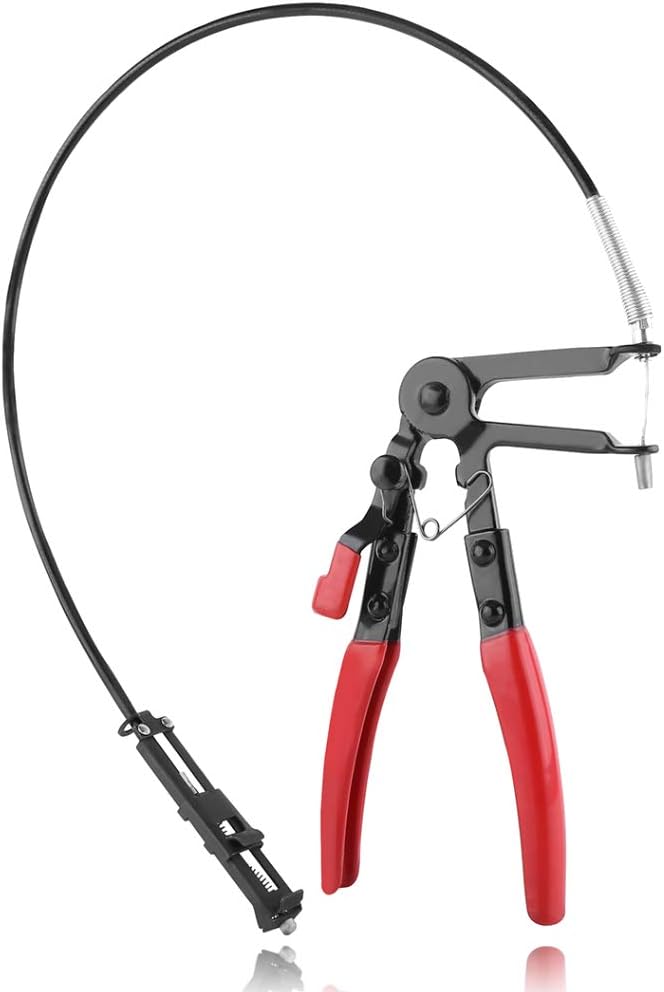 Hose Clamp Plier Flexible Wire Long Reach Hose Clamp Plier Water Hose Pipe Repairing Locking Tool
