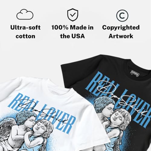 Image of DopeSkill Graphic Tee Streetwear Hip Hop Hypebeast Street Style Unisex T-Shirt Sneaker Colour Matching Shirts Real Lover