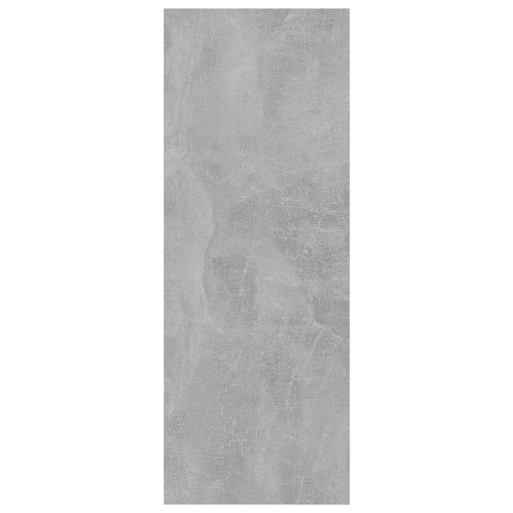vidaXL Tavolino Consolle Grigio Cemento 105x30x80cm Legno Multistrato