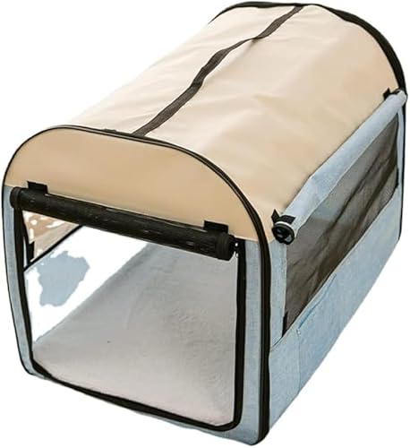 Rutexc キャリーバッグ、ペット外出用ハンドバッグ ネコ・中小型犬対応 屋外・車内・四季通用 ポータブル 柔らかく折りたたみ可能 耐用 清掃容易 コスパ良好 散歩・診察・外出用 ペット用品、 脱着洗浄可能な部分は汚れがひどい時に深く清掃できます。お気軽