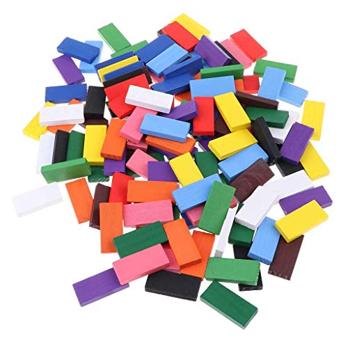 Image of AEXONIZ TOYS 100 Piece Wooden Building Blocks Toy for Kids,Block Game for 3-8 Years Old Kids Boys & Girls,Random Color ( Block Toys for Kids )