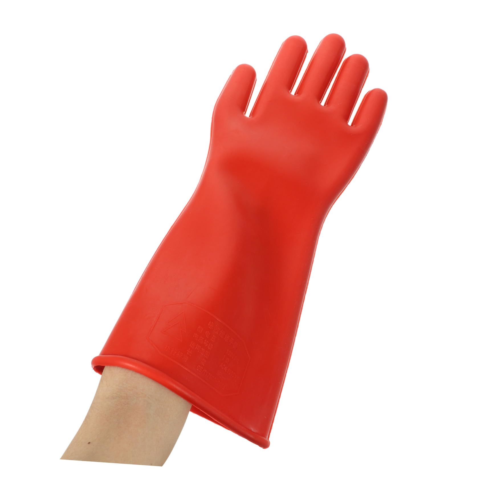 Zerodeko Isolierhandschuhe Hochspannungsbeständige Gummi Arbeitshandschuhe mit Hoher Druckfestigkeit und Elektrischer Isolierung für Elektriker im Industrieeinsatz