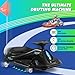 360 Degrees Rotating Ride On Drift Car, 24V Electric Drifting Go Kart for Kids W/Replacement Wheels, High/Low Speed, 24V Brushless Motor, Flashing Lights, Flag, Music,Bluetooth, Black
