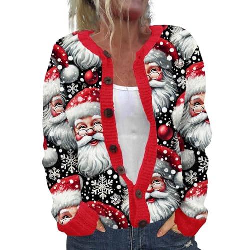 Weihnachts Tshirt Herren Oversize Pullover Damen Weihnachtspullover...