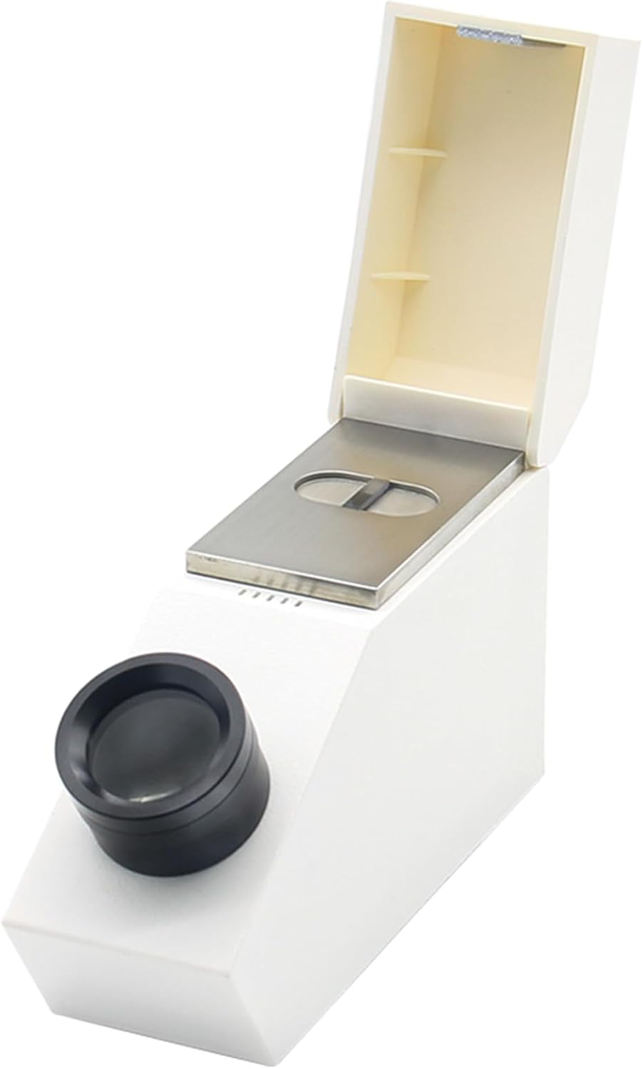 Gemstone Ldentification Tester, Jewelry Tester Identification Tools, Measurement Accuracy ≤±0.003, Range 1.35 to 1.85, for Test Jewelry, Gold/Silver and Diamond