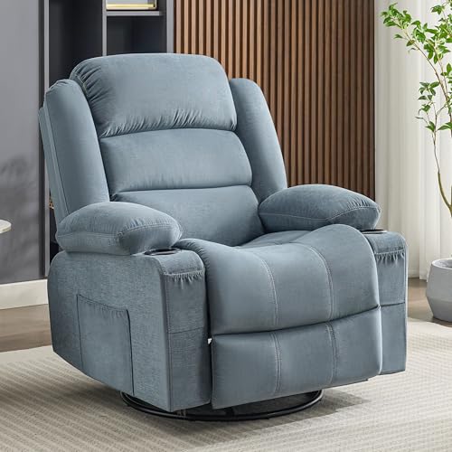 Oversized Manual Recliner with Heat