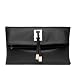 Abshoo Women Clutch Purse Evening Faux Leather Clutch Bags (Black)