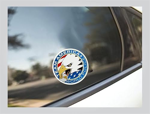 Miniatura 3 de Team America - Calcomanía de vinilo para taza, botella, casco