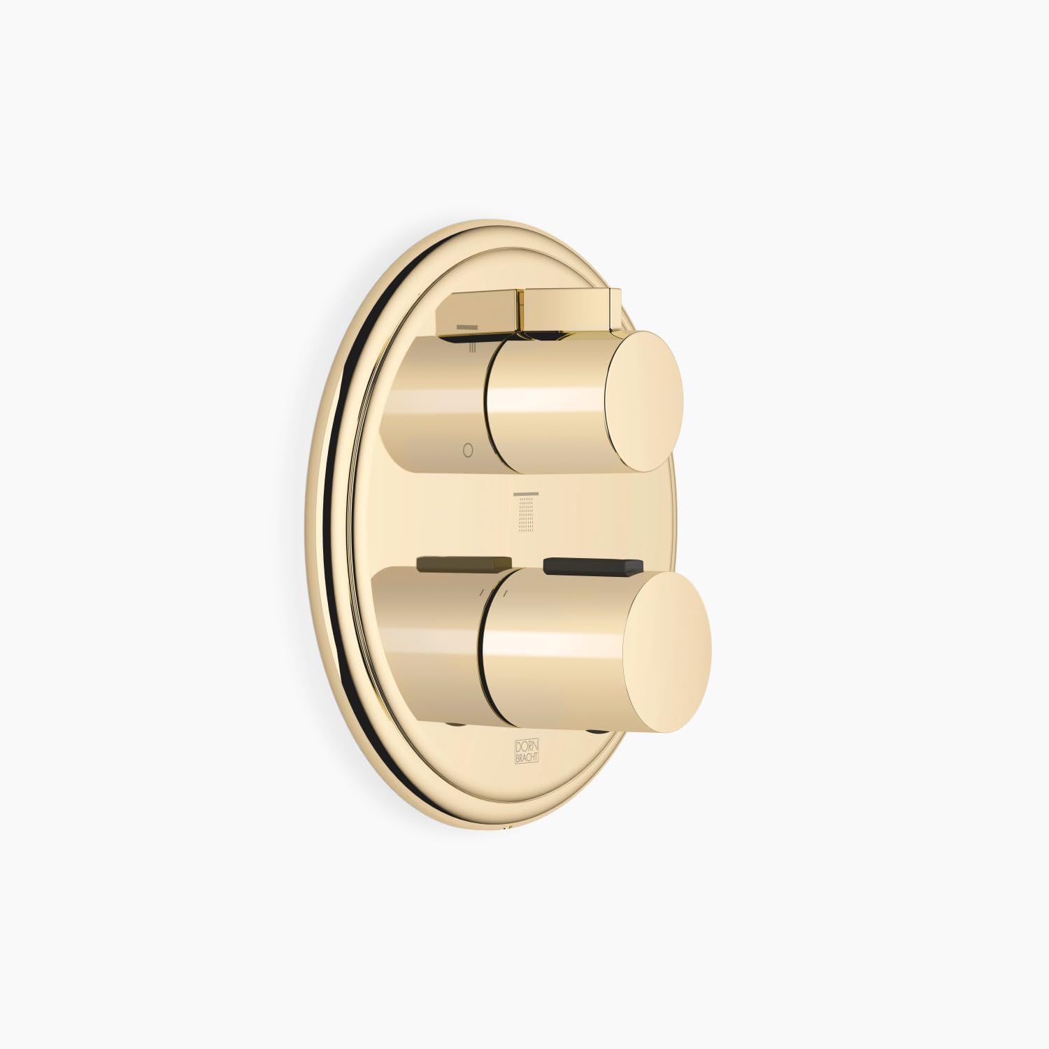 Dornbracht concealed thermostat with three-way volume control brass 36427977 messing