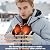 AlisOker Winter Heated Gloves for Men Women Electric Fingerless Heated Gloves with Dual-USB Charging Cable for Typing Driving