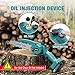 Mini ChainSaw 8 Inch, SeeSii Cordless Chainsaw with 2x 2.0 Battery Auto-oil System One-Handed Electric Chain Saw Electric Pruning Chainsaw for Wood Cutting Garden Logging Trimming Branch