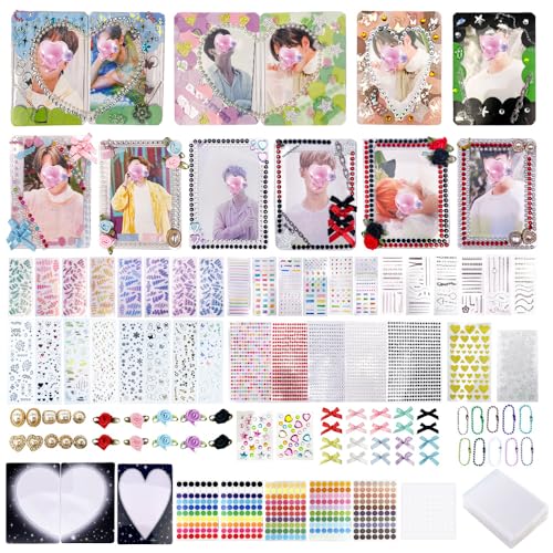 Kit de décoration K-pop pour personnaliser vos cartes photo entre amis avant un concert