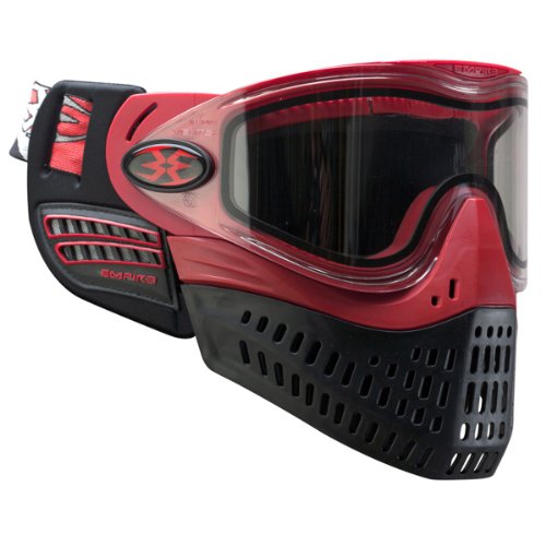Empire Paintball e-Flex Goggle, Red