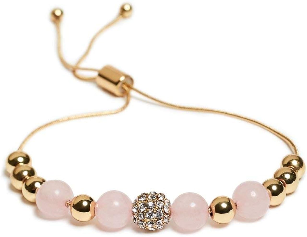 Vista 2 de GUESS Factory Stardust Pink Beaded Bracelet