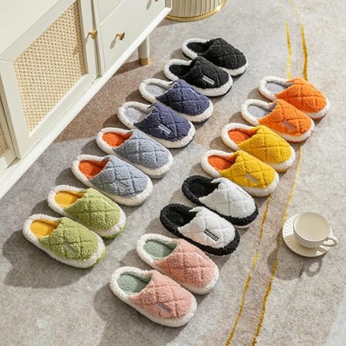 Image of DRUNKEN Slippers For Men Winter Sandals Casual Flats Home Footwear Man Girls Sliders Flip Flops Chappals Ladies Clogs Sleeper Slides Stylish Ortho Soft