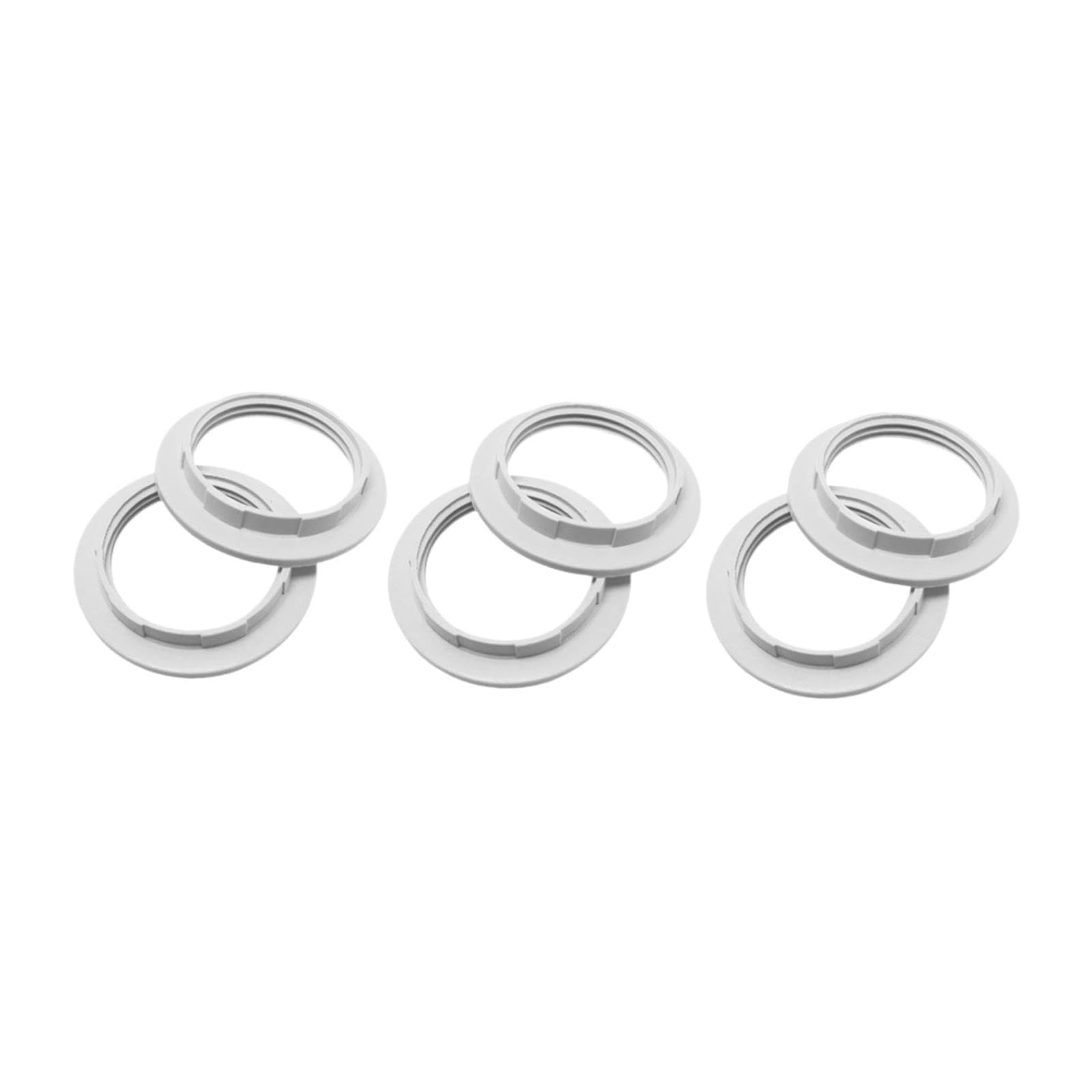 BNF®6Pcs E26 Outer Rings Bulb Holder Lamp Shade Adapter E27 Lamp Cap Rings Ferrule White|Home & Garden|Home & Garden|Home & Garden|6 E27 Lamp Holder Rings-image-14