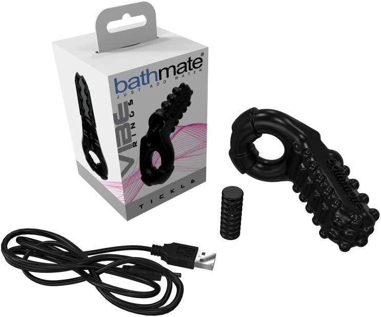 Bathmate Vibe Ring, Tickle Black - Image 3