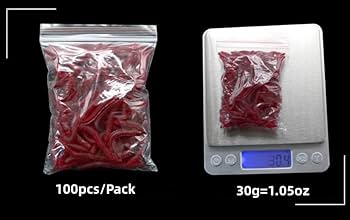 Amazon.co.jp: Zittop 40mm/1.6インチ 釣り ソフトルアー