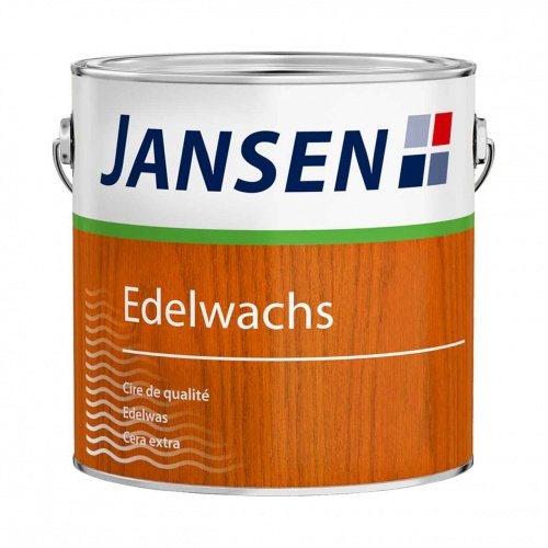 Jansen inoxidable Cera 2,5L incoloro, cera para madera