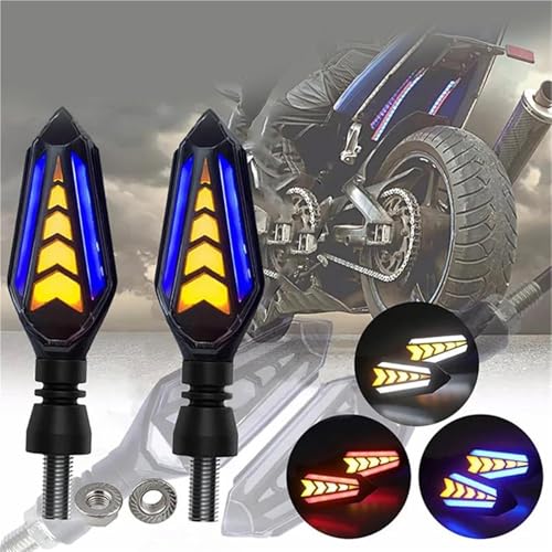 Clignotant pour feu arrière de moto Buell avec flèche d'eau courante