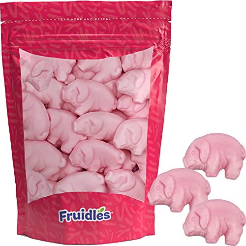 Fruidles Pink Gummy Piglets, Pig Gummies Candy, Great for Theme Parties, (1 Pound Total of 16 Oz)