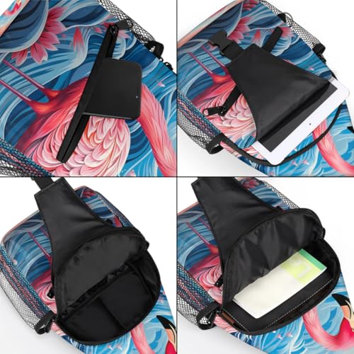 Bolso cruzado unisex sling para senderismo y viaje miniatura 5