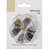 20 unidades por color. 6 colores (dorado, plateado y negro)