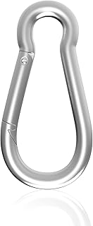 High-PQ Carabiner, Heavy Duty Galvanized Steel Spring Snap Hook Carabiner Clips with 1350LBS Holding Capacity, Ideal for Outdoor, Hammock, Swing and Travel (M14 5.5Inch, 1PCS)