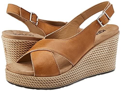 Igi&Co DTG 71691, Sandali con Zeppa Donna, Beige