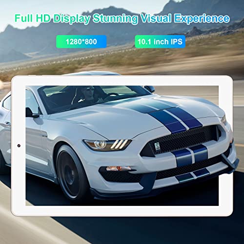 Image of 10.1 inch Android Tablet with SIM Card Slot, WiFi HD Display Andorid 10 Tablets, IPS 800 * 1280, Camera 500w, Type-c Charging Port-2GB+32GB, 5000 mAh Battery (P10-6735)