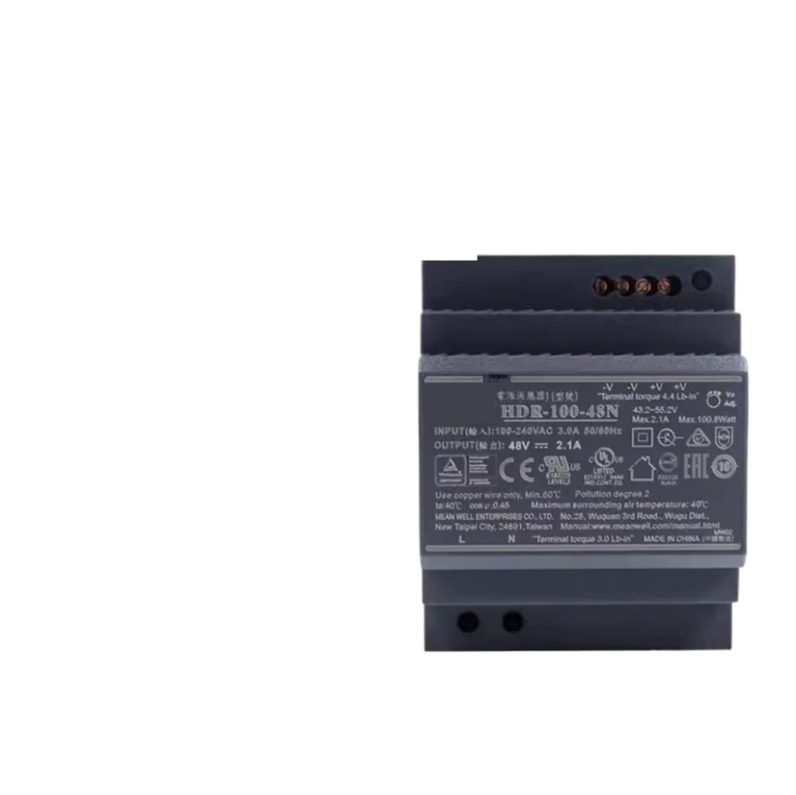 BRODEFUP 100.8W power supply HDR-100-48N