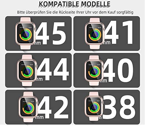 Upeak Niente Nebbia Cover per Apple Watch Series